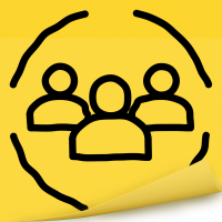 Three People In A Circle